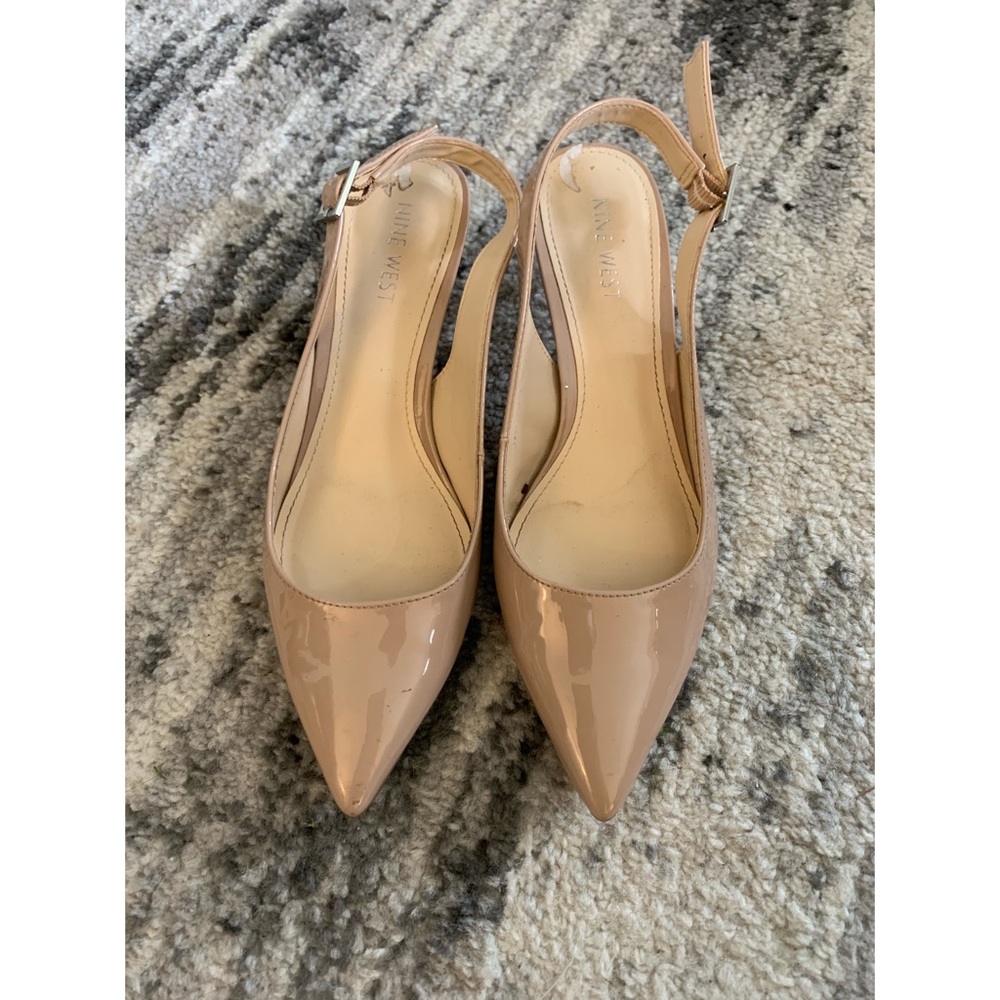 Tan Kitten Heels